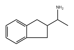 1-(2,3-二氢-1H-茚-2-基)乙胺 结构式