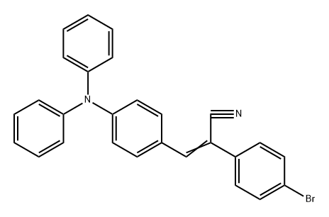 (Z)-2-(4-溴苯基)-3-(4-(二-对-甲苯胺)苯基)乙腈