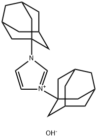 1,3-双(1-坚定)咪唑氢氧化物 AQ 溶液, 1402723-44-7, 结构式