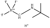 [(tert-ButylaMino)Methyl]trifluoroborate internal salt, 95% Struktur