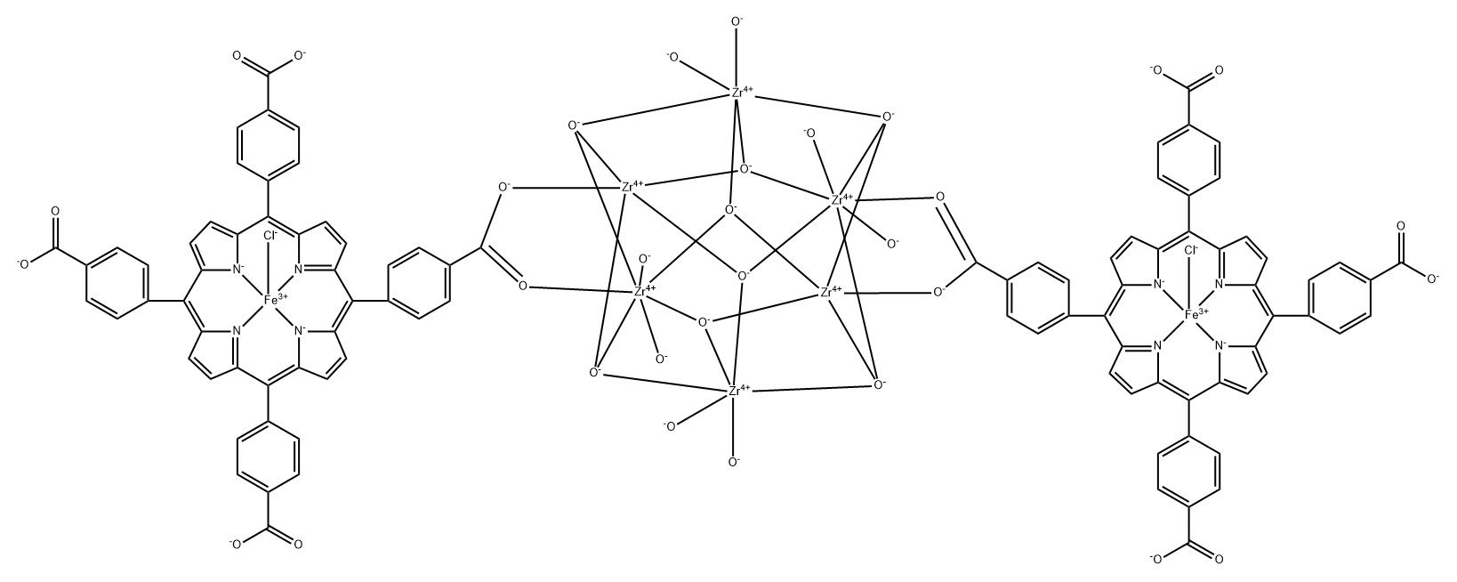 PCN-222 Struktur