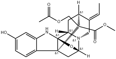 Rauvoyunine B 化学構造式