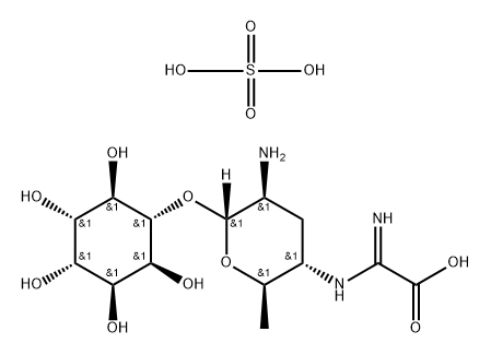 Kasugamycin sulfate 结构式