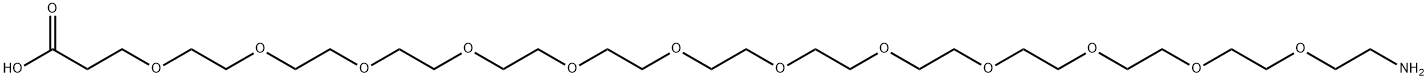 AMINO-PEG12-ACID,1415408-69-3,结构式