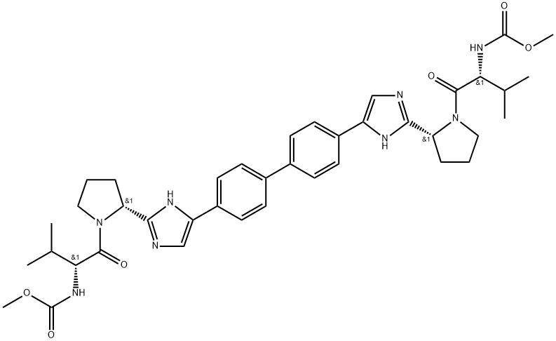 Daclatasvir Impurity 7 (RRRR-Isomer) Structure