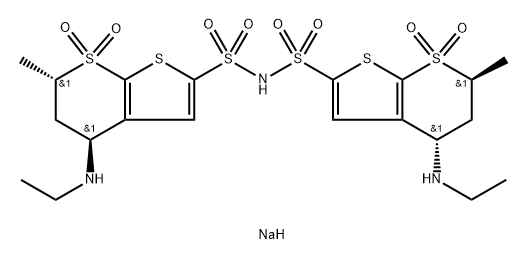 Dorzolamide Impurity 3,1417579-07-7,结构式