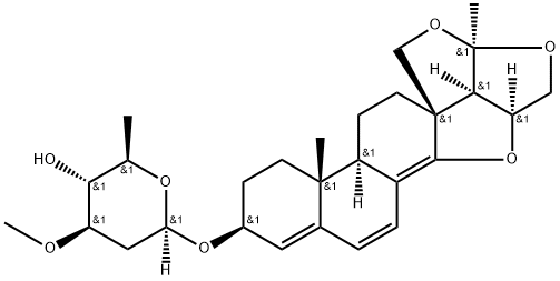 Stauntosaponin A Struktur