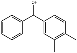 BenzeneMethanol,3,4-diMethyl-α-phenyl- Structure