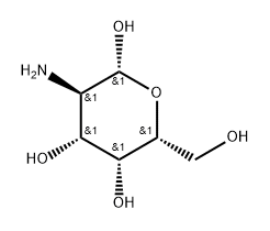 2-Amino-2-deoxy-β-D-galactopyranose 结构式
