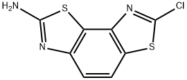 7-CHLOROBENZO[1,2-D:3,4-D']BIS(THIAZOLE)-2-AMINE,1421529-92-1,结构式