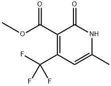 6-甲基-2-氧代-4-(三氟甲基)-1,2-二氢吡啶-3-羧酸甲酯, 1421673-57-5, 结构式