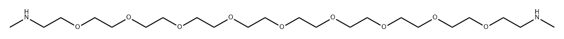 甲氨基-九聚乙二醇-甲氨基, 1421912-43-7, 结构式