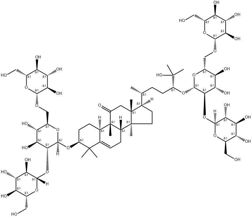11-oxo-morgroside VI 化学構造式