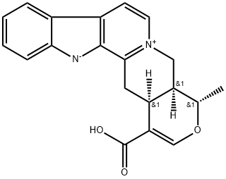 RAUVOTETRAPHYLLINE E 结构式