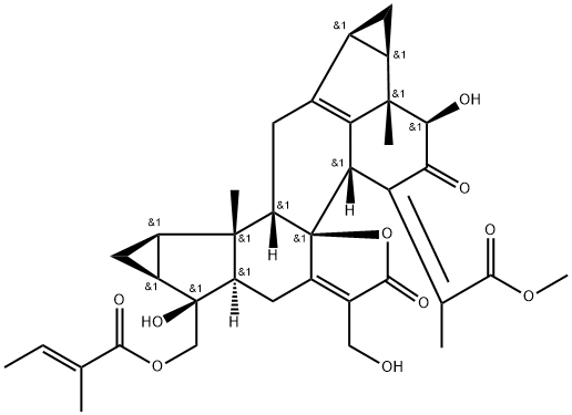 SHIZUKAOL C, 142279-41-2, 结构式