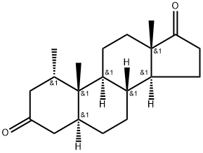 DehydroMesterolone Structure