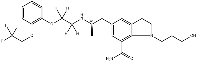 Silodosin-d4 Structure