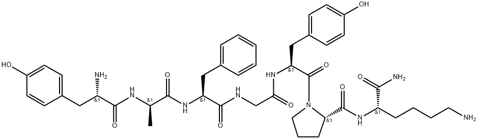 (Lys7)-Dermorphin Struktur