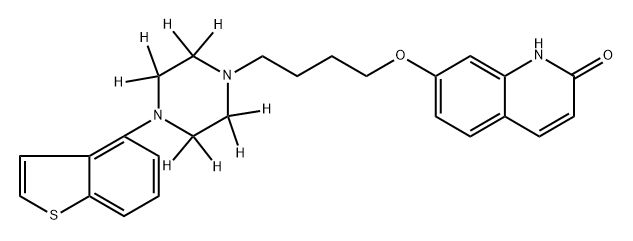 Brexpiprazole-d8 Structure