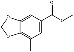 methyl 7-methylbenzo[d][1,3]dioxole-5-carboxylate 结构式