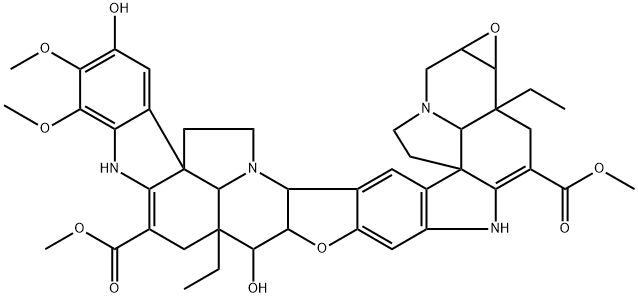 CONOPHYLLINE, 142741-24-0, 结构式