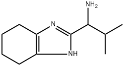 1H-Benzimidazole-2-methanamine, 4,5,6,7-tetrahydro-α-(1-methylethyl)- Structure