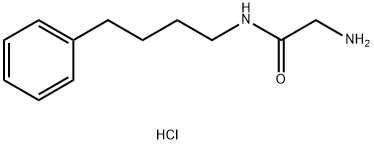 2-amino-N-(4-phenylbutyl)acetamide hydrochloride(WXC08755S1) Structure