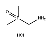 Methanamine, 1-(dimethylphosphinyl)-, hydrochloride (1:1) Structure