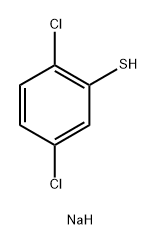 Benzenethiol, 2,5-dichloro-, sodium salt (1:1) Structure