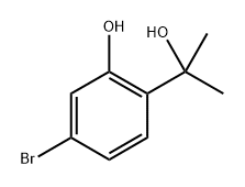 5-bromo-2-(2-hydroxypropan-2-yl)phenol Structure
