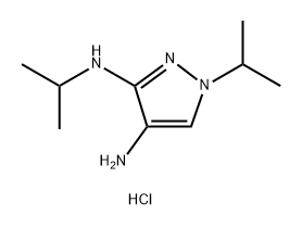 N~3~,1-diisopropyl-1H-pyrazole-3,4-diamine Structure