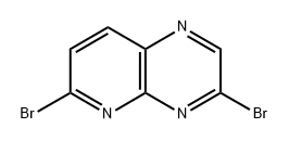 3,6-dibromopyrido[2,3-b]pyrazine,1432059-85-2,结构式