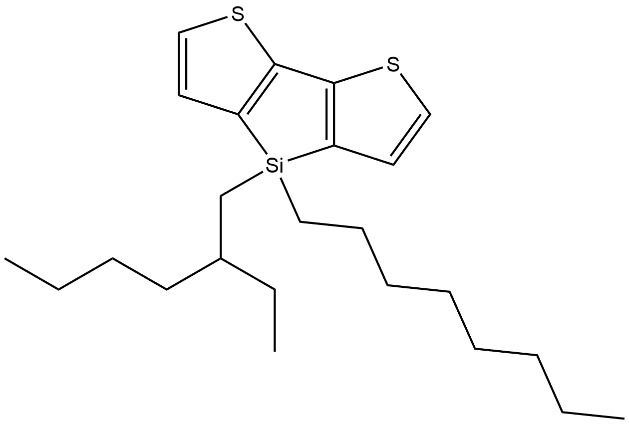 4-Silolo[3,2-b:4,5-b']dithiophene, 4-(2-ethylhexyl)-4-octyl-|4-Silolo[3,2-b:4,5-b']dithiophene, 4-(2-ethylhexyl)-4-octyl-