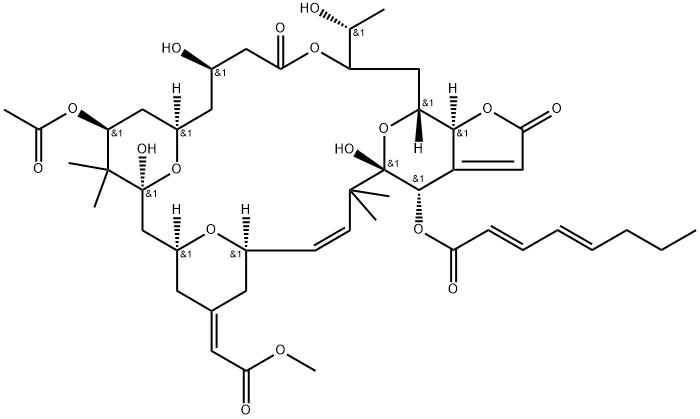 Bryostatin 3, 143370-84-7, 结构式