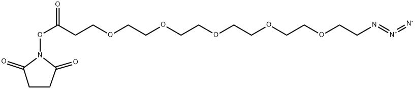 Azido-PEG5-NHS ester|叠氮-五聚乙二醇-琥珀酰亚胺酯
