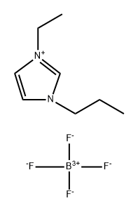 1H-Imidazolium, 1-ethyl-3-propyl-, tetrafluoroborate(1-) (1:1) Struktur