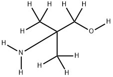 2-Amino-2-methyl-1-propanol-d11 Structure