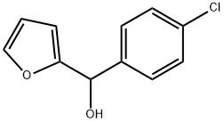 (4-chlorophenyl)(furan-2-yl)methanol Structure