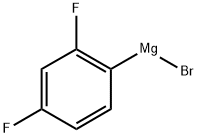 2,4-difluoro phenyl magnesium bromide Structure
