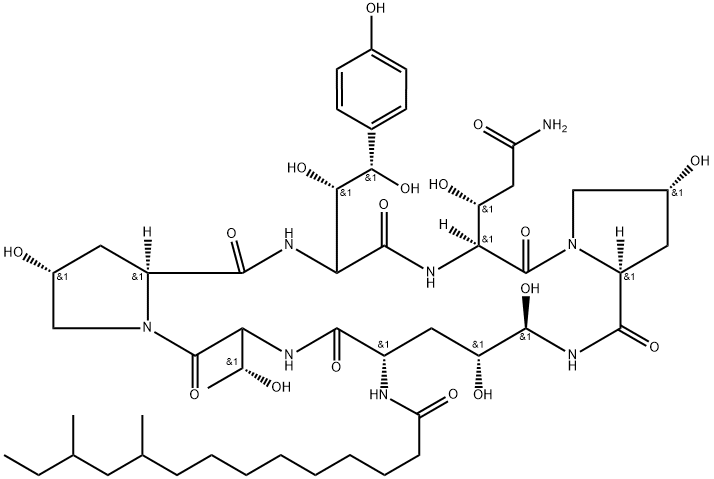 卡泊芬净PNEUMOCANDIN CO杂质,144074-96-4,结构式