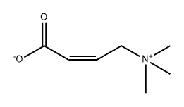 (Z)-4-(Trimethylammonio)but-2-enoate Structure