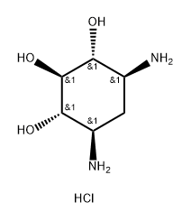 Streptamine, 2-deoxy-, hydrochloride (1:2) Structure