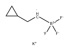 potassium (2-cyclopropylethyl)trifluoroboranuide Structure