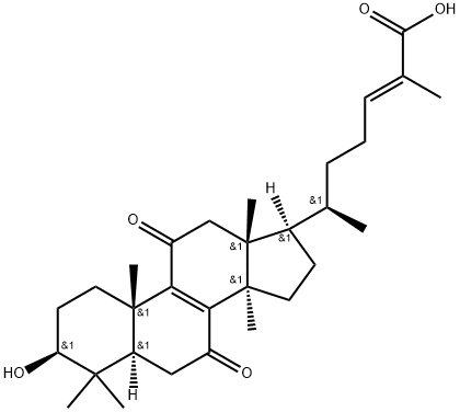 7-羰基-灵芝酸Z2, 1446104-52-4, 结构式