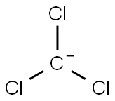 Methane, trichloro-, ion(1-) (9CI)