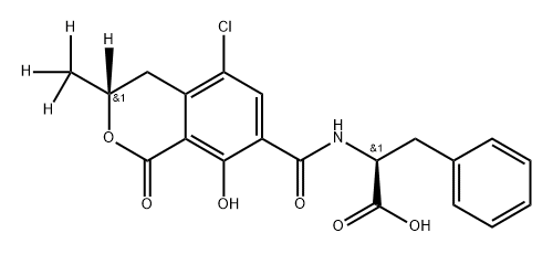 Ochratoxin A Struktur