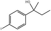 2-(4-iodophenyl)butan-2-ol Structure
