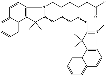 Cy5.5 carboxylic acid Structure