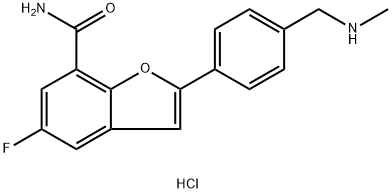 Mefuparib HCl, 1449746-00-2, 结构式