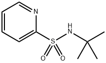 Pyridine-2-sulfonic acid tert-butylamide Structure